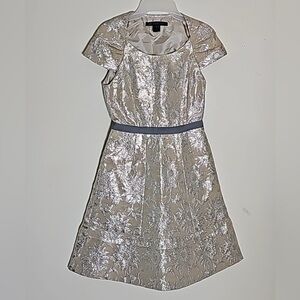 Marc Jacobs Metallic Floral Dress
